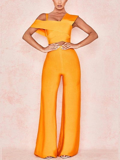 Akesha - Hochwertiger zweiteiliger Damen-Jumpsuit