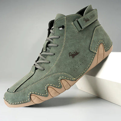 Tyler - ultra-bequeme, rutschfeste Barfußschuhe aus echtem Leder