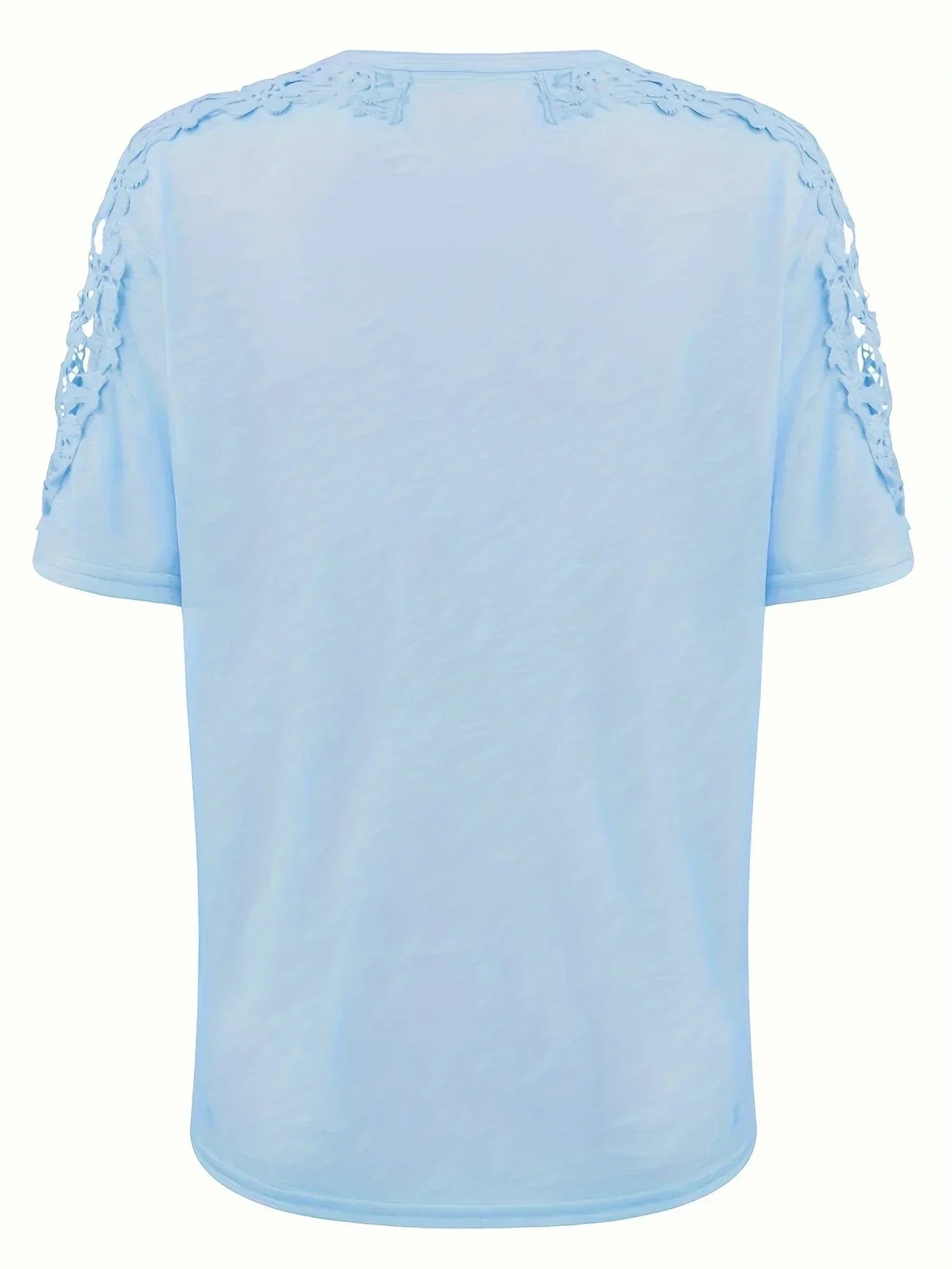 Ancuta – Elegantes Sommer Kurzarm T Hemd Mit Spitze