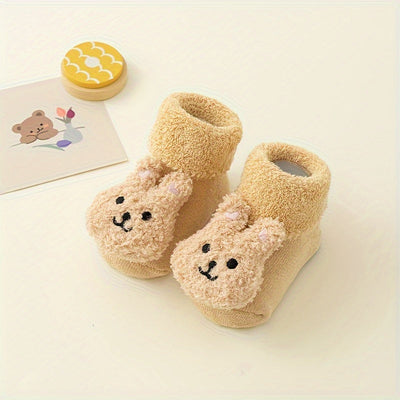 Antirutsch Babysocken – Mila | Mit süßem Bärenmotiv