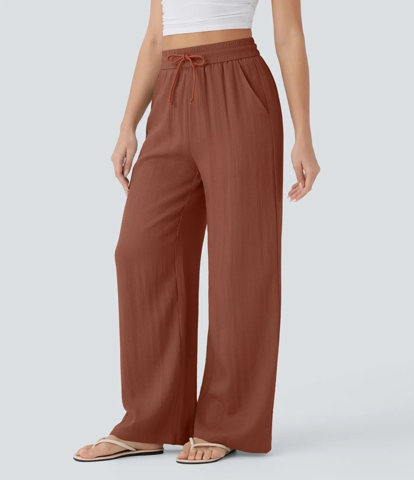 Zafeiria - Elegante Leinenhosen