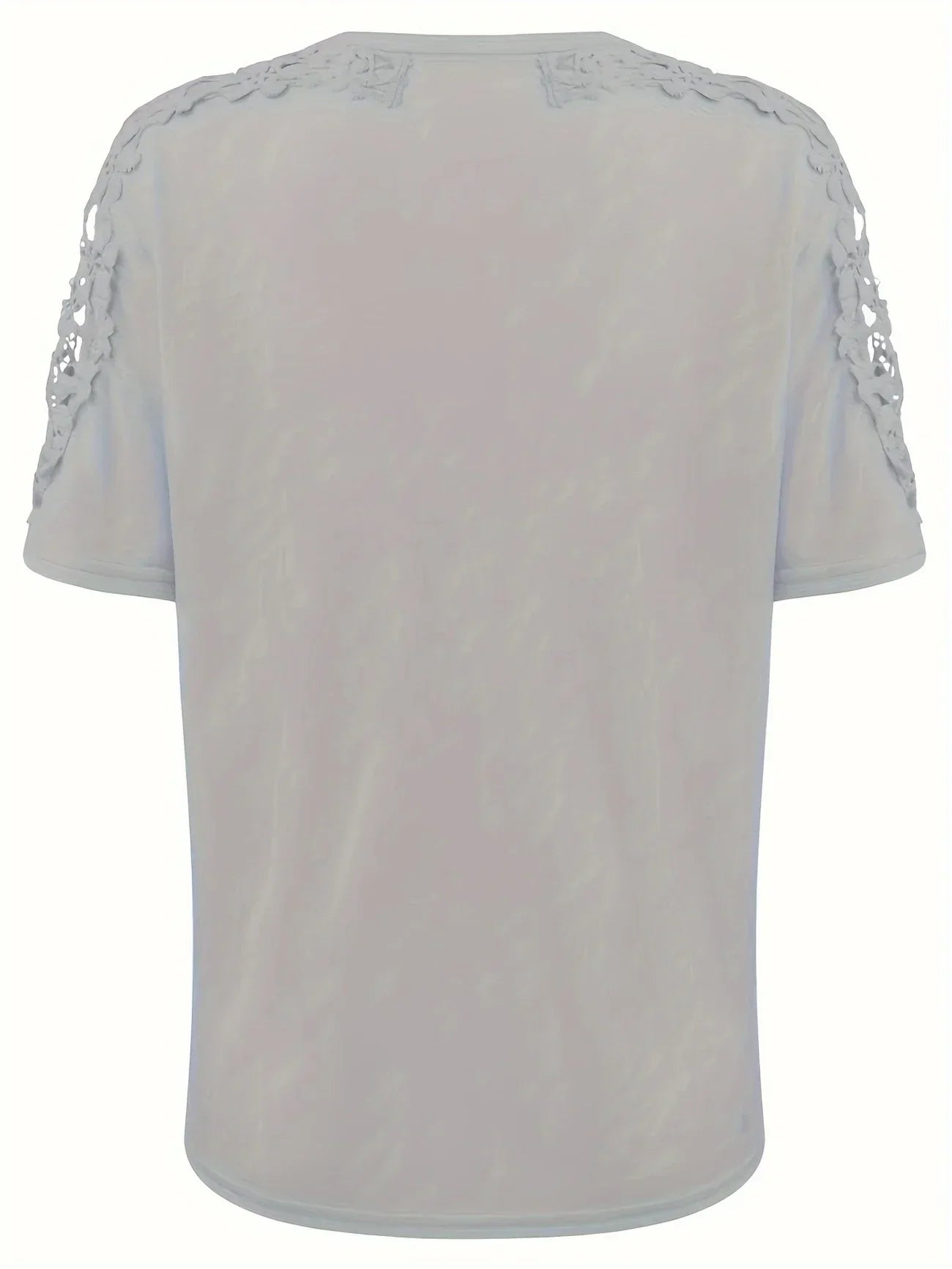 Ancuta – Elegantes Sommer Kurzarm T Hemd Mit Spitze