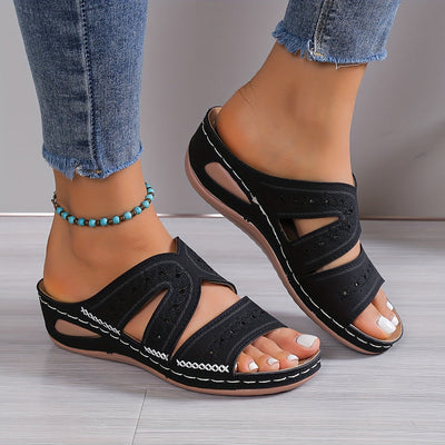 Bequeme Orthopädische Komfortsandalen Damen mit Stütze – Marla