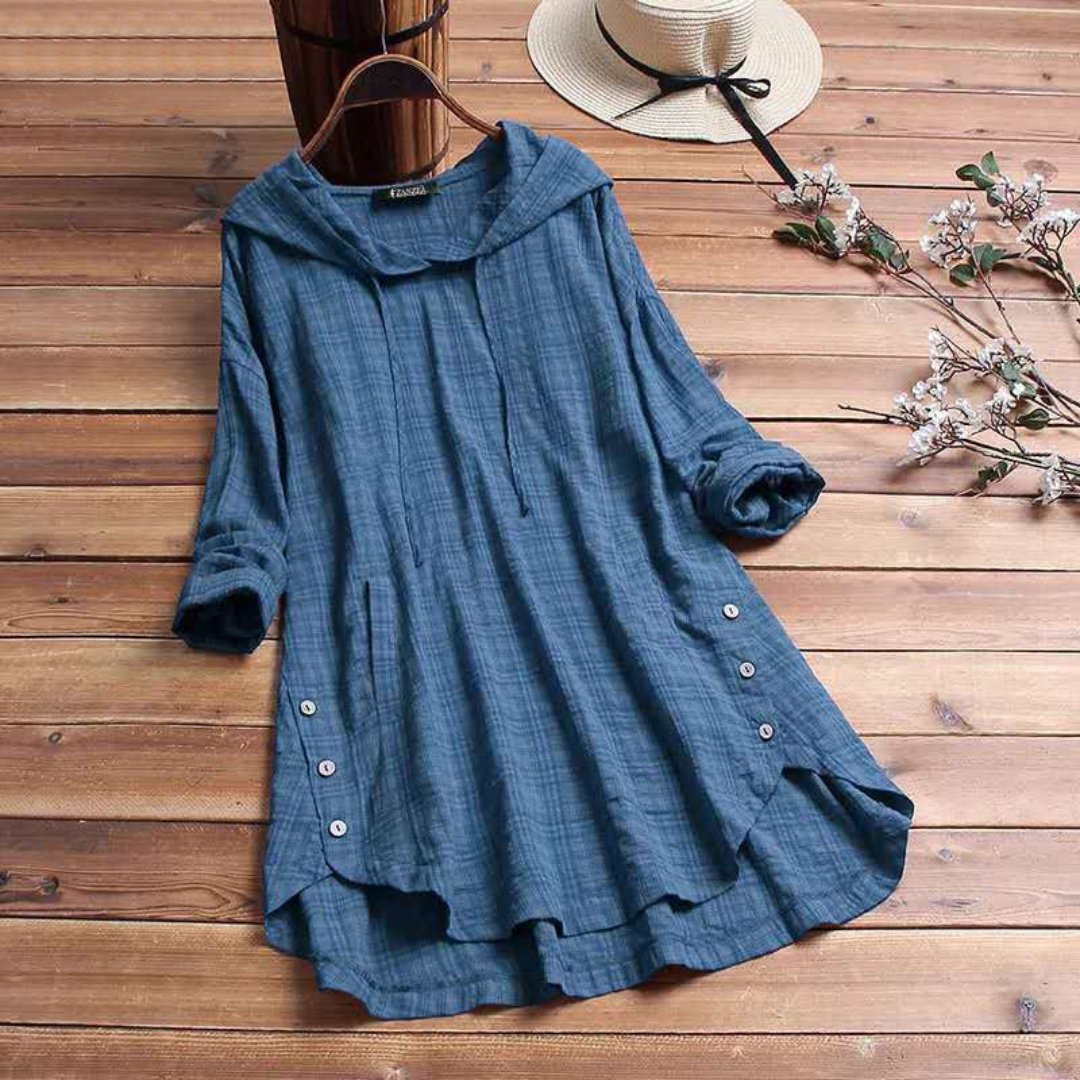 Saweram | Damen Winter Kapuzen Kleid | Lange