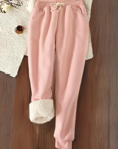 Karissa - warme Jogger- und Fleecehosen für Frauen mit Sherpa-Futter
