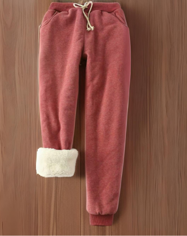 Karissa - warme Jogger- und Fleecehosen für Frauen mit Sherpa-Futter