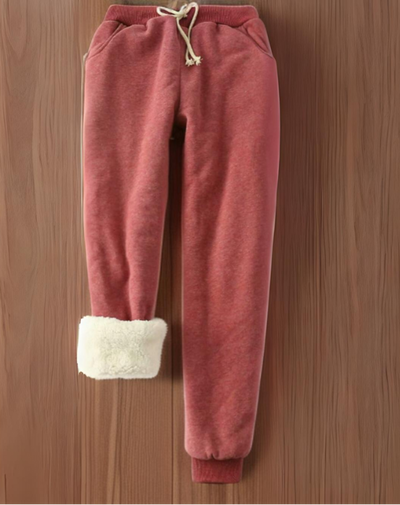 Karissa - warme Jogger- und Fleecehosen für Frauen mit Sherpa-Futter