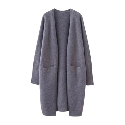 Offene Front Strickjacke Für Damen