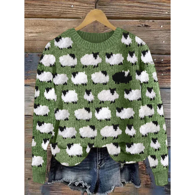Tahliana | Damen Warme Strick Pullover | Winter