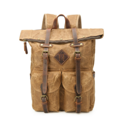 Eliarim | Damen Leinwand Vintage Rucksack | Draußen