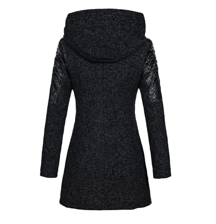 Riley - Lange Winterjacke mit Kapuze für Frauen
