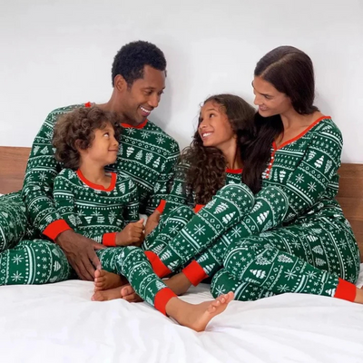 Faminzia | Familie Weihnachten Pyjama Satz | Winter