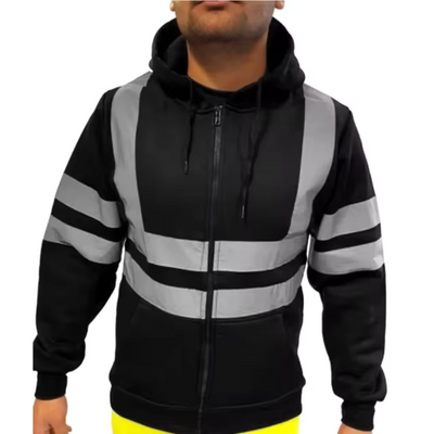 Babo | Herren Reflektierende Hoher Sichtbarkeit Jacke | Arbeitskleidung