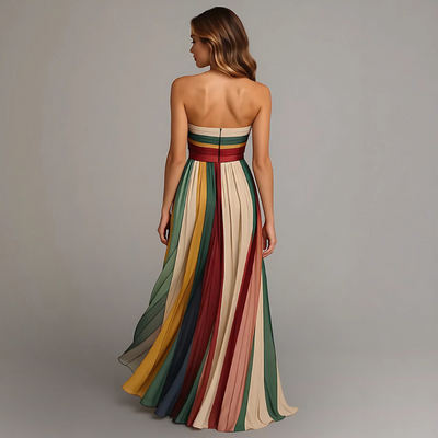 Yijun – Lässiges Langes Kleid