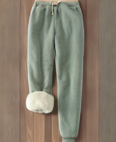 Karissa - warme Jogger- und Fleecehosen für Frauen mit Sherpa-Futter