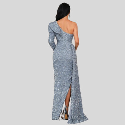 Evan - Glitzerndes Maxikleid für Frauen