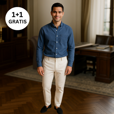 ALVAR – DAS LANGARML-HEMD FÜR MÄNNER MIT KLARHEIT UND STIL