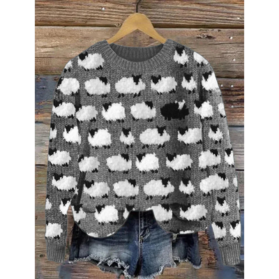 Tahliana | Damen Warme Strick Pullover | Winter