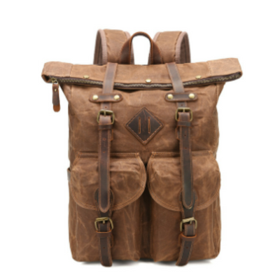 Eliarim | Damen Leinwand Vintage Rucksack | Draußen