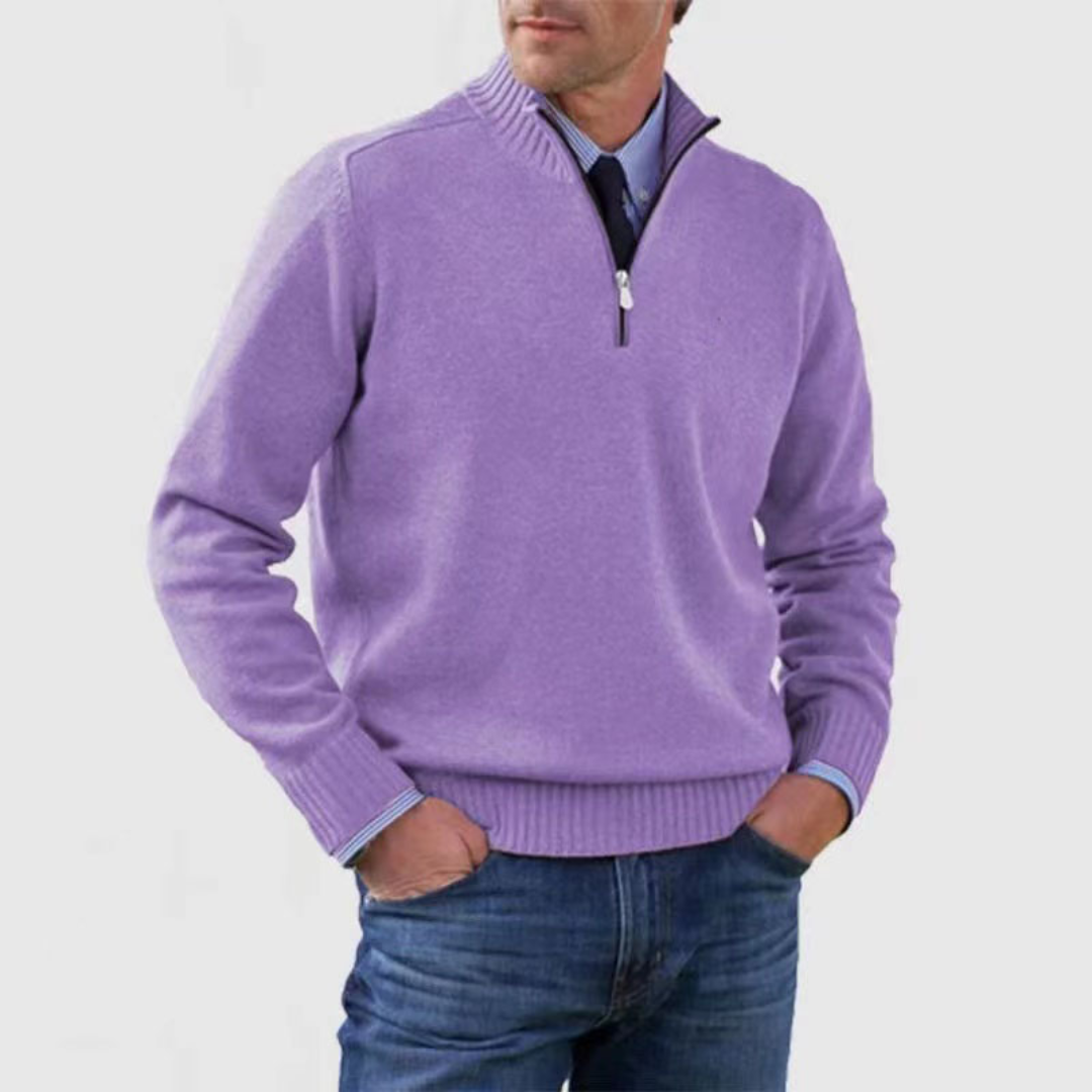 Carloset | Herren Warme Langarm Pullover | Winter