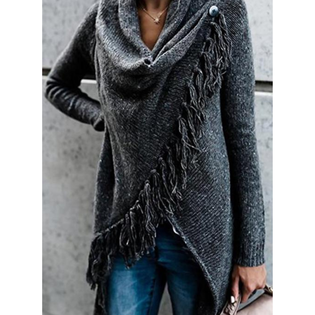 Farzilin | Damen Warme Strickjacke | Winter