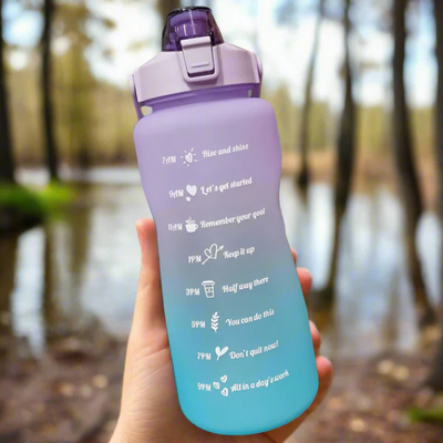 Bengali | Unisex Zwei Liter-Wasserflasche für Wanderungen | Tragbar