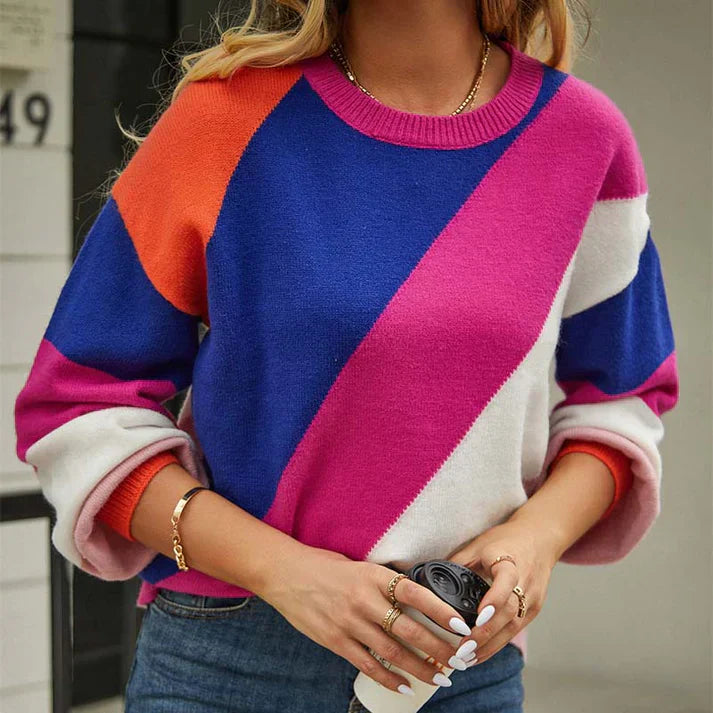Maya - stylische Pullover in trendigen Farben für einen Anweisung Look