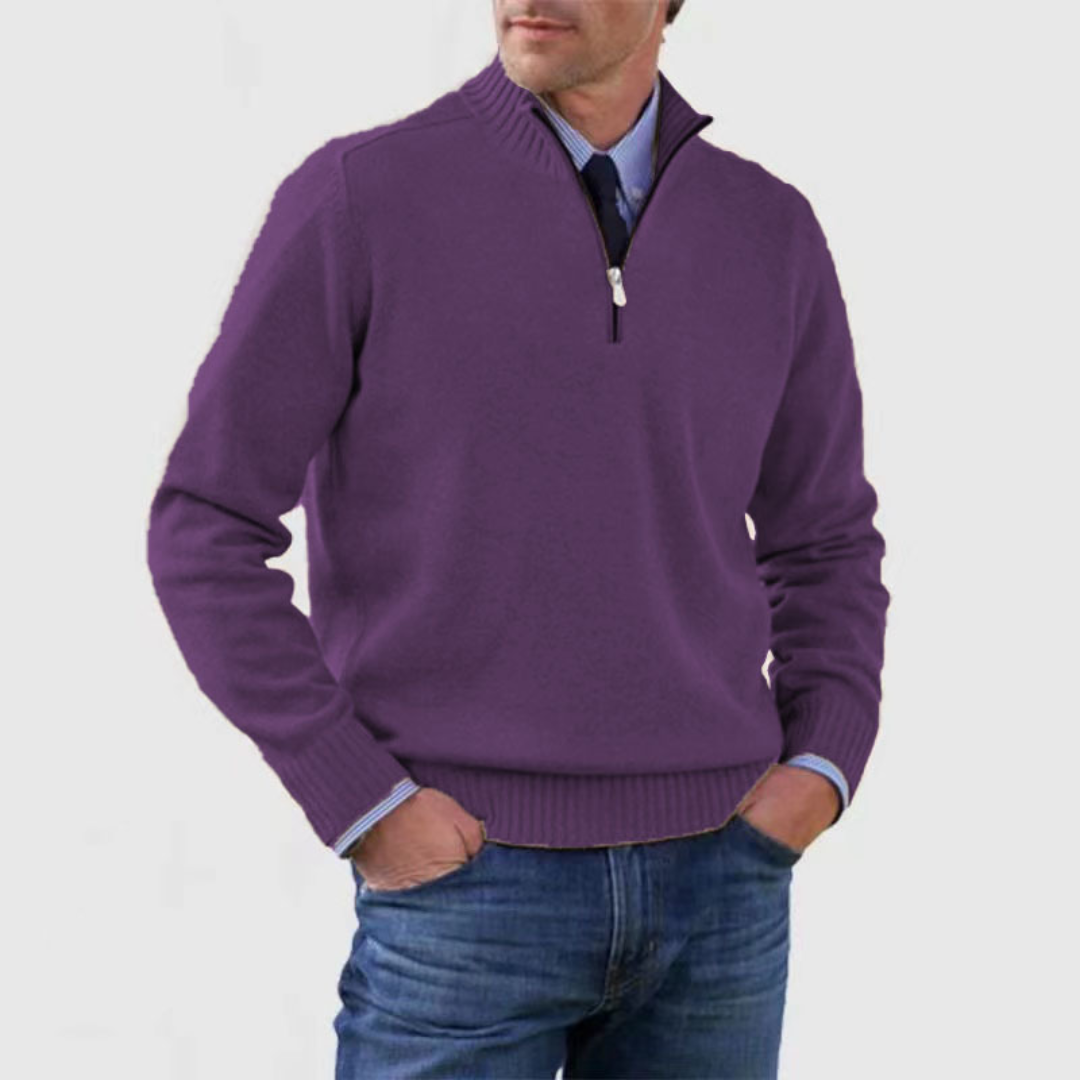 Carloset | Herren Warme Langarm Pullover | Winter