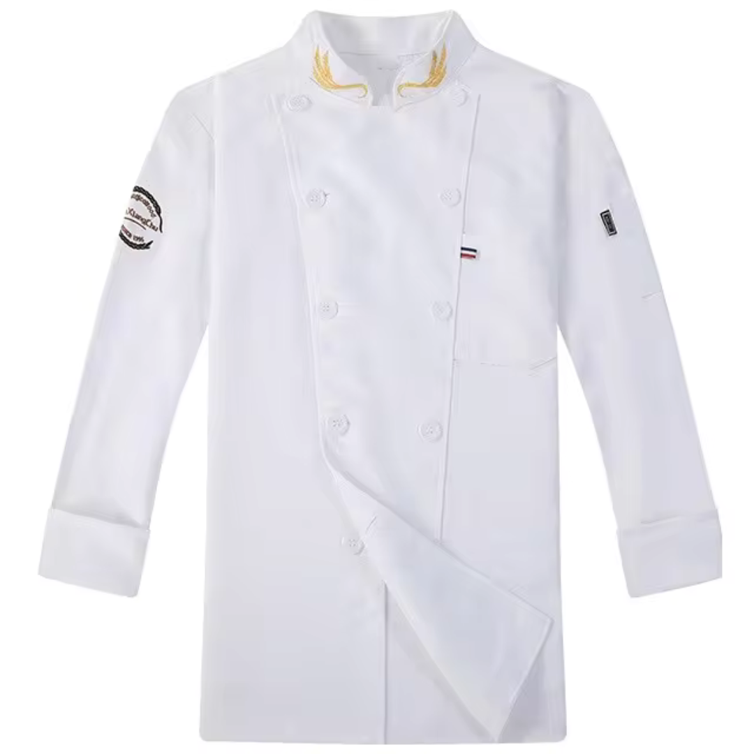 Cafora | Herren Kurzärmelige Chefkoch Uniform | Arbeitskleidung