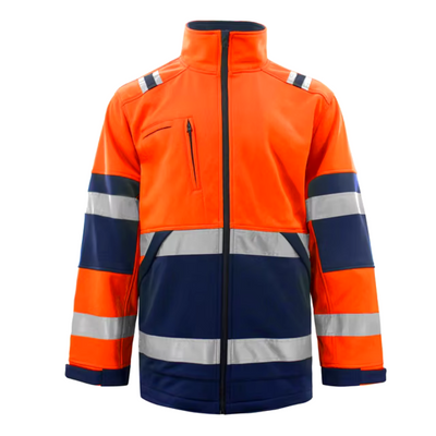 Shona | Herren Reflektierende Streifen Sicherheits Jacke | Arbeitskleidung