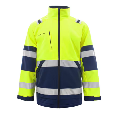Shona | Herren Reflektierende Streifen Sicherheits Jacke | Arbeitskleidung