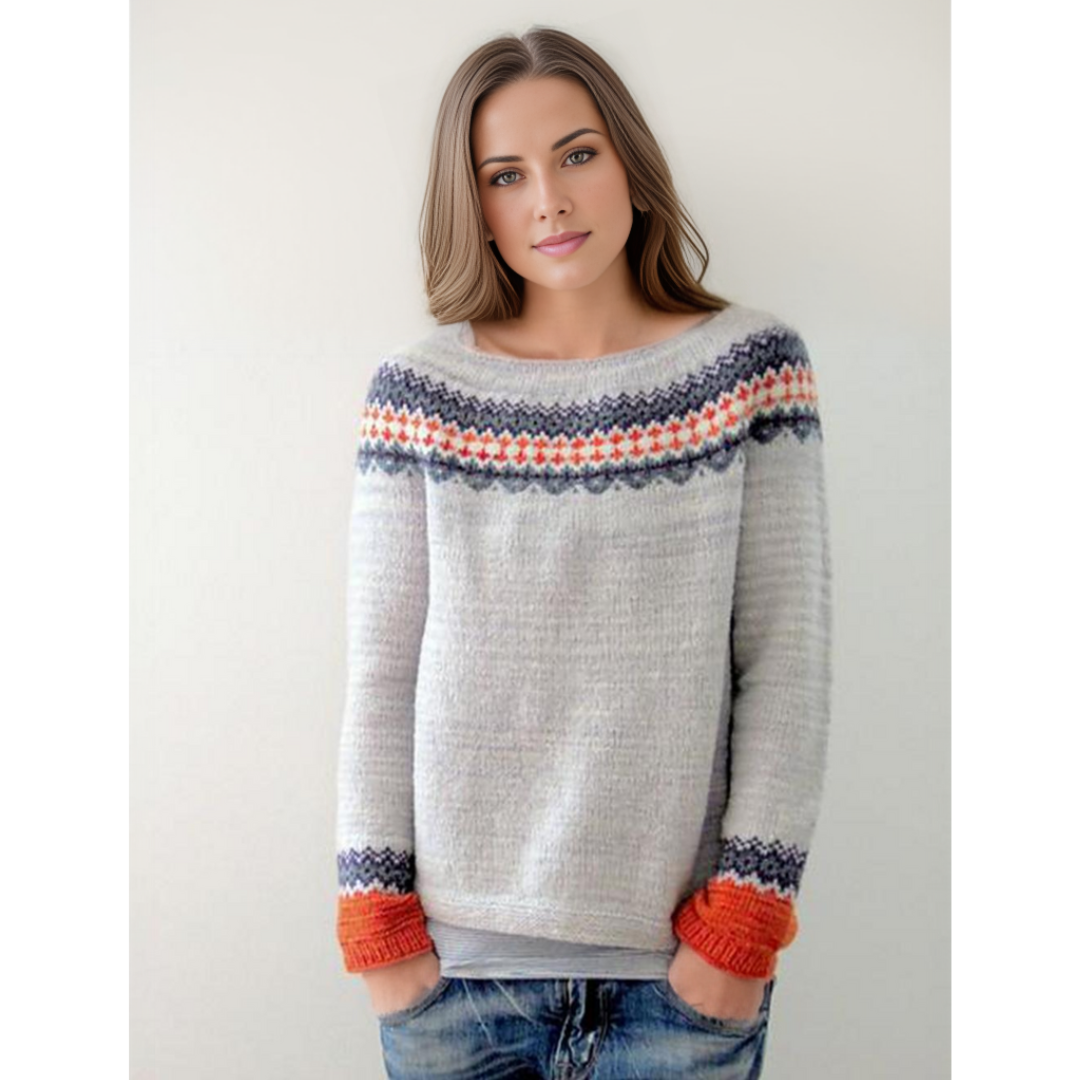 Noro | Damen Langarm Winter Pullover | Warme