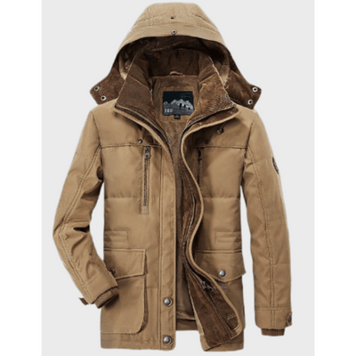 Dentalim | Herren Winter Kapuze Jacke | Warme
