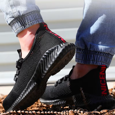 Vasiben | Herren Atmungsaktive Sicherheits Turnschuhe | Arbeits
