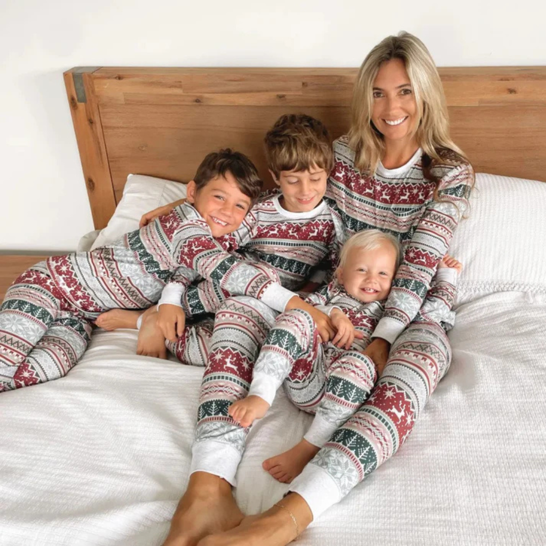 Festlicha | Familie Weihnachten Pyjama Satz | Bequeme
