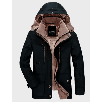 Dentalim | Herren Winter Kapuze Jacke | Warme