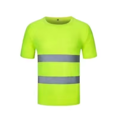 Uzria | Herren Reflektierendes Atmungsaktives T-Shirt | Arbeitskleidung