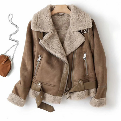 Bhandaria | Damen Winter Bomber Jacke | Warme