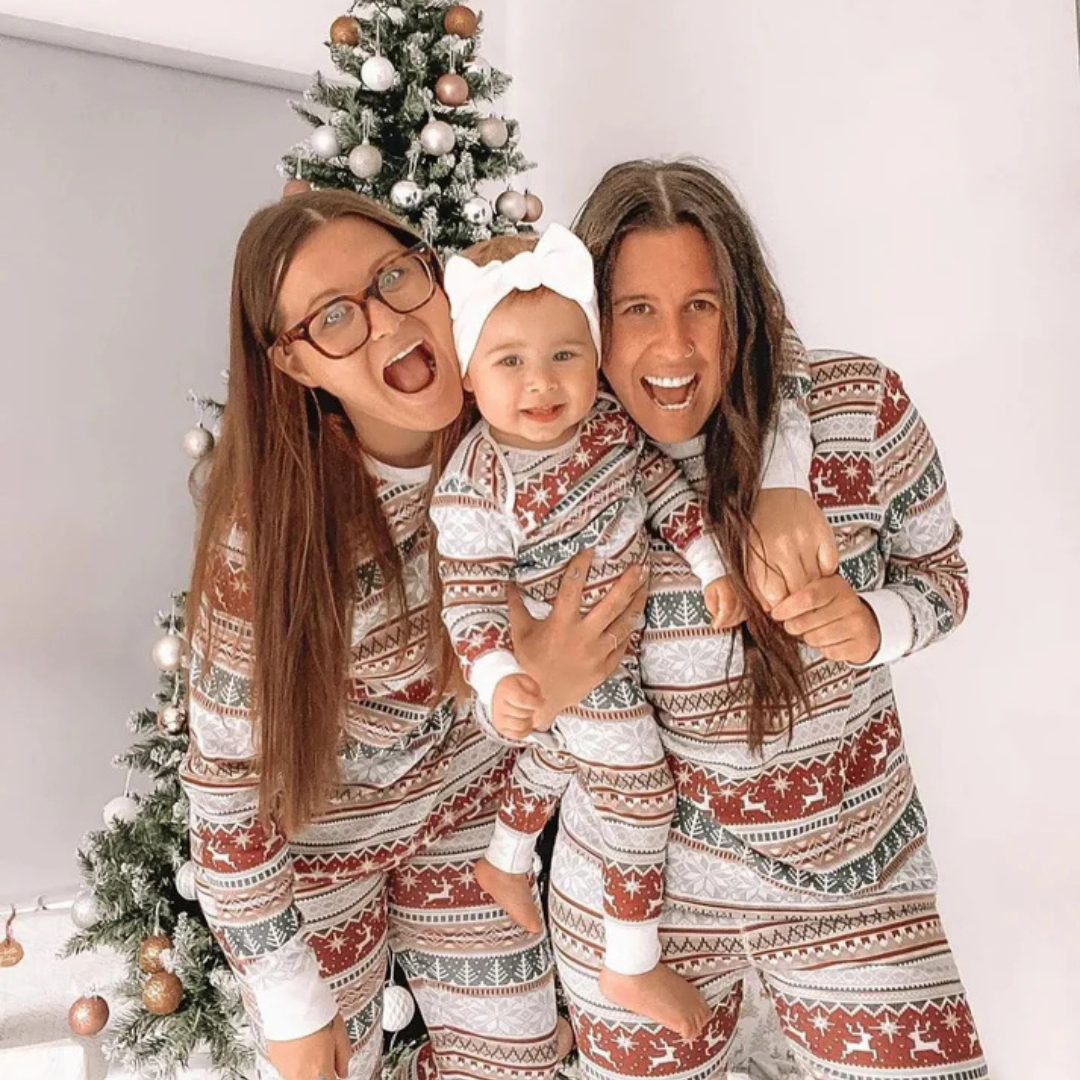 Festlicha | Familie Weihnachten Pyjama Satz | Bequeme