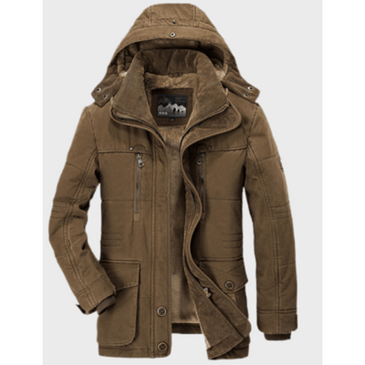 Dentalim | Herren Winter Kapuze Jacke | Warme