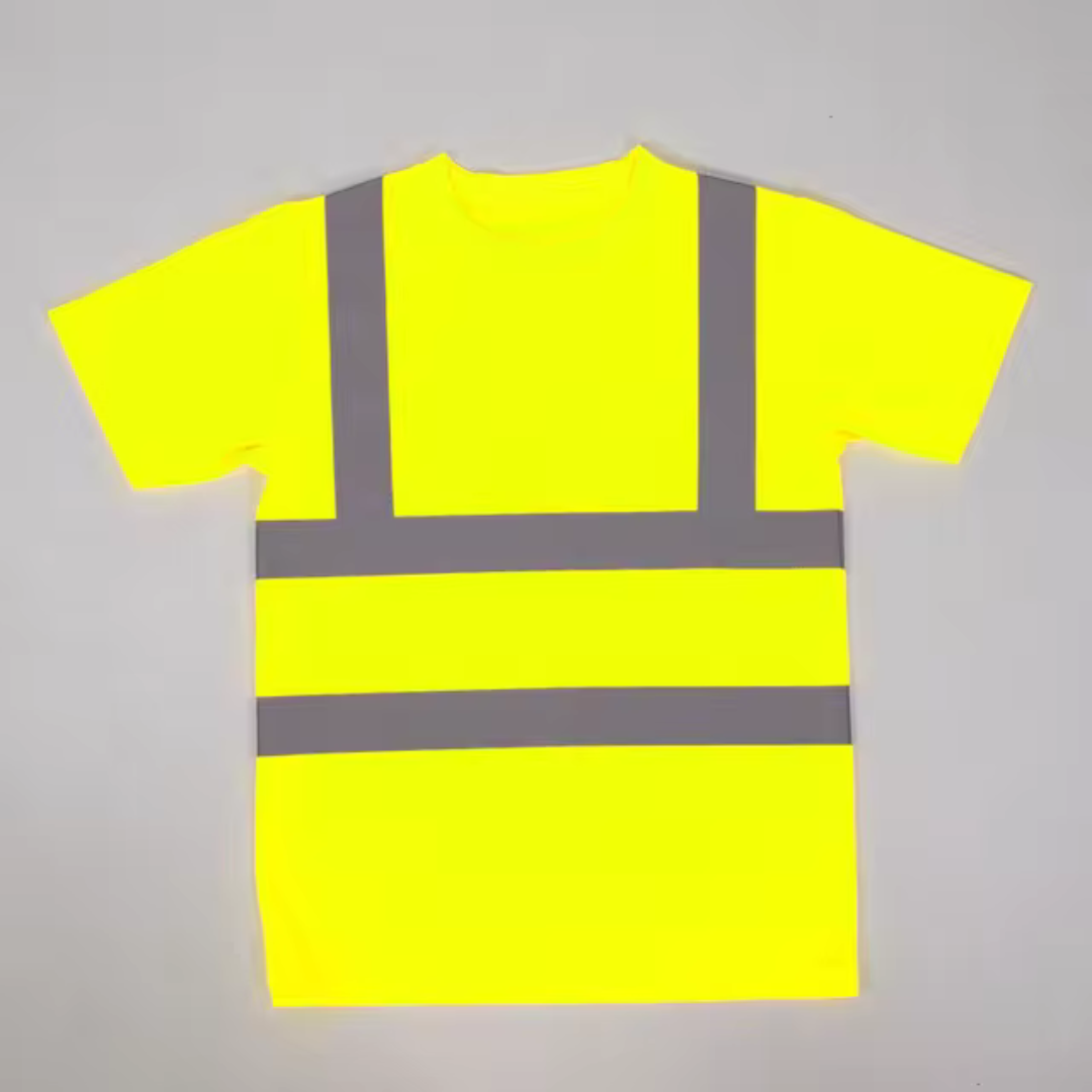 Uzria | Herren Reflektierendes Atmungsaktives T-Shirt | Arbeitskleidung