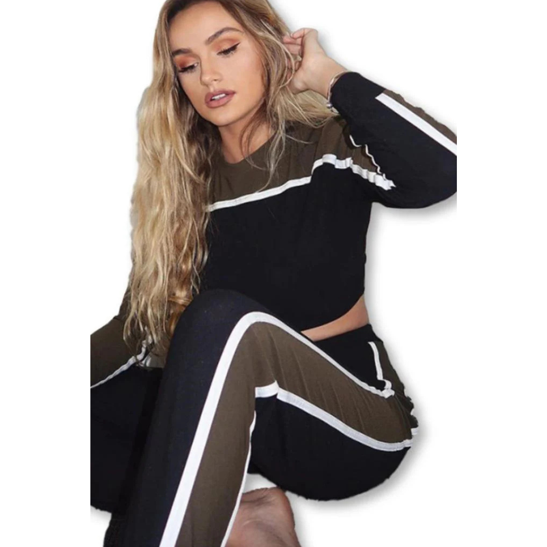 Elosena | Damen Stilvoll Jogging Satz | Bequeme