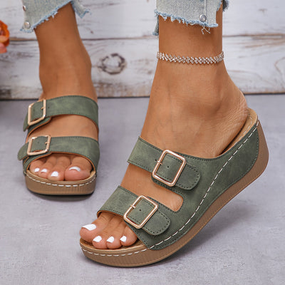 Zayira - Orthopädische Keilsandalette