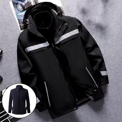 Rafilo | Herren Reflektierende Wasserdichte Jacke | Arbeitskleidung