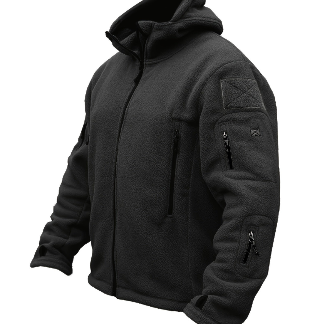 Zuntarim | Herren Kapuze Reißverschluss Warme Jacke | Winddicht