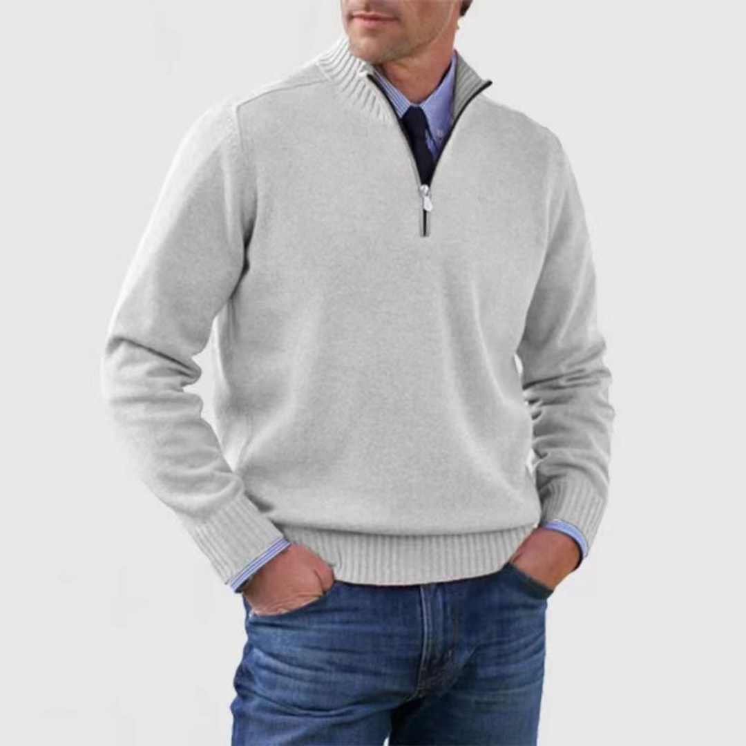 Carloset | Herren Warme Langarm Pullover | Winter