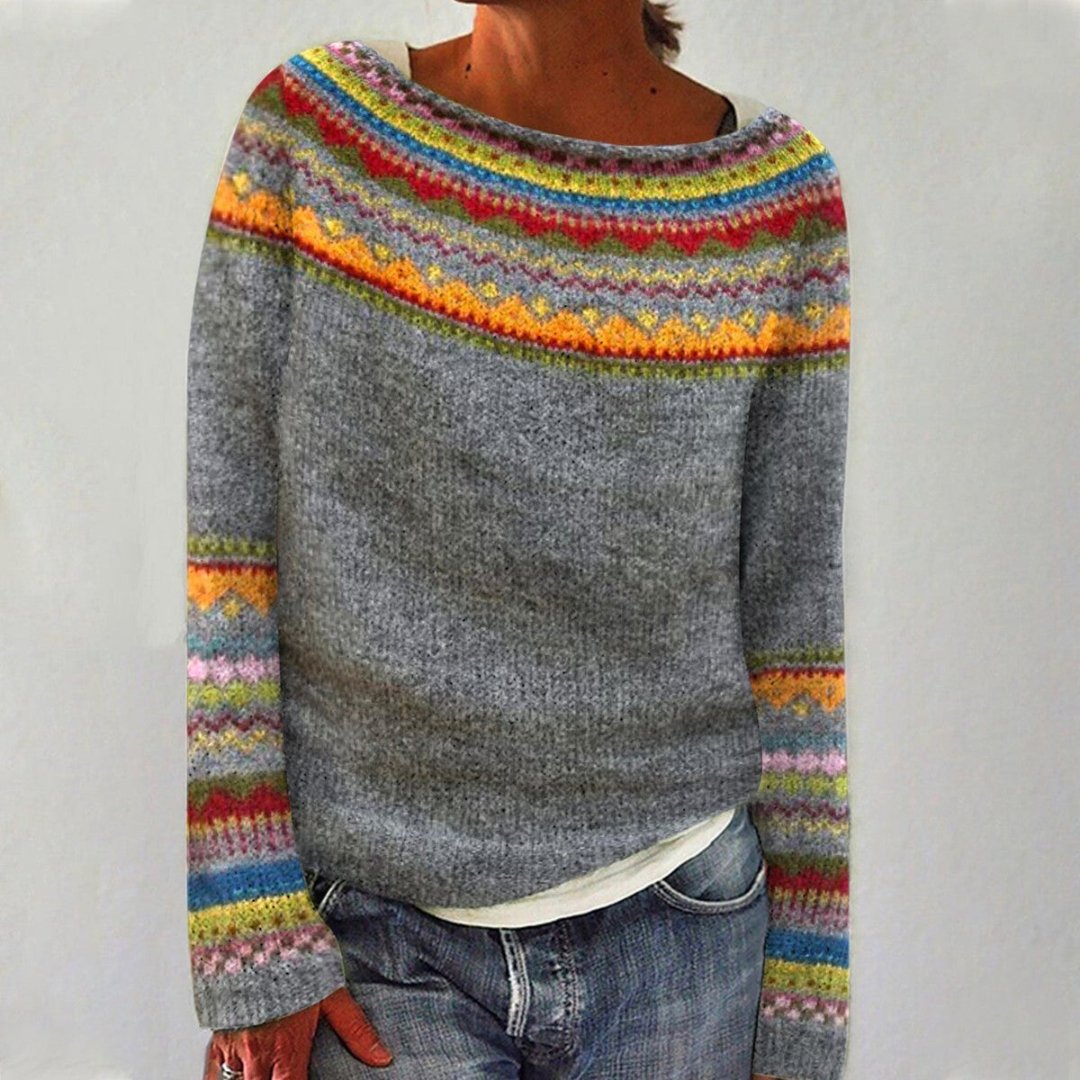 Isarimem | Damen Winter Strick Pullover | Warme
