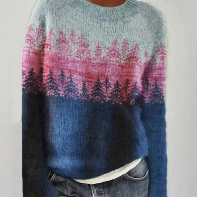 Arsala | Damen Warme Strick  Pullover | Winter