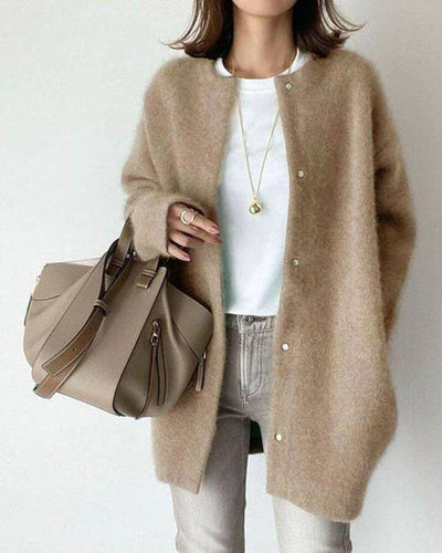 Fenna - weiche lange Strickjacke für einen bequemen Stil