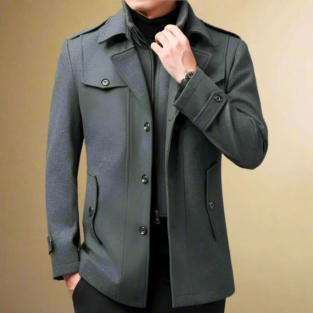 ADRIANO LUXE TRENCHCOAT